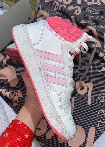 Adidas Beyaz Pembe Spor Ayakkabi
