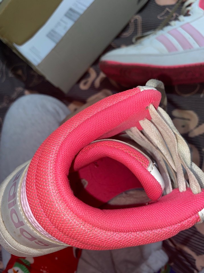 Adidas Beyaz-Pembe Spor Ayakkabı — görsel 3/5