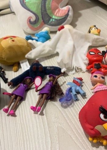 Renkli Peluş Oyuncak Seti lego oyuncak lisanslı barbieler - Görsel 13