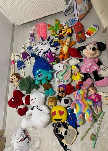 Renkli Peluş Oyuncak Seti lego oyuncak lisanslı barbieler - Görsel 4