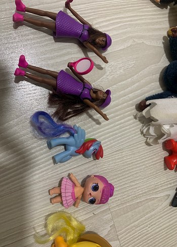 Renkli Peluş Oyuncak Seti lego oyuncak lisanslı barbieler - Görsel 15