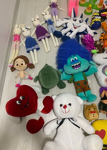 Renkli Peluş Oyuncak Seti lego oyuncak lisanslı barbieler - Görsel 6