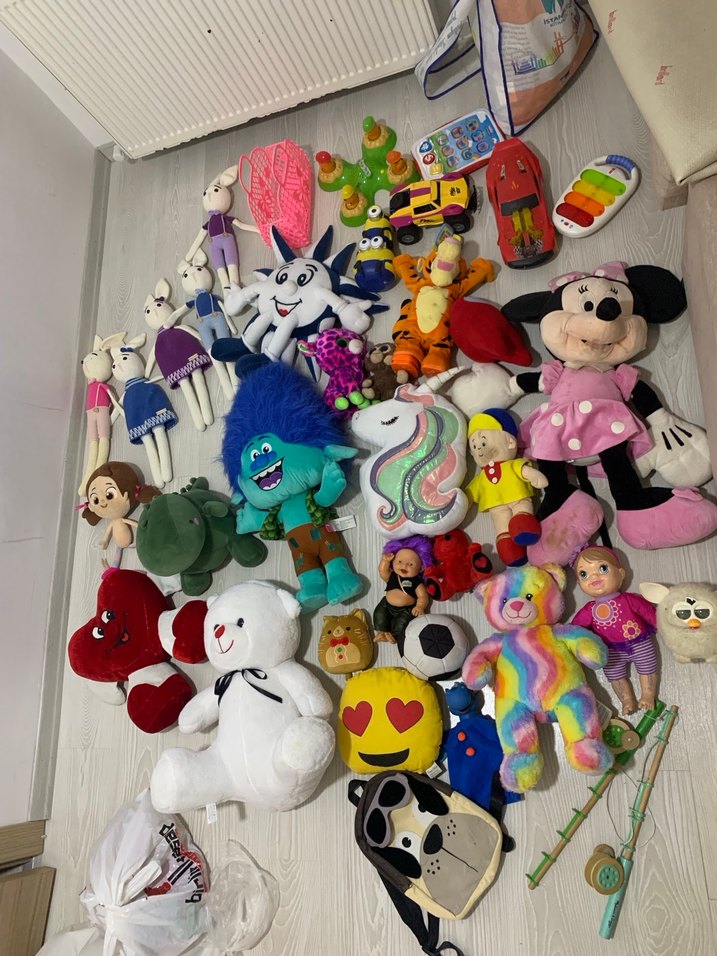 Renkli Peluş Oyuncak Seti lego oyuncak lisanslı barbieler - Görsel 4