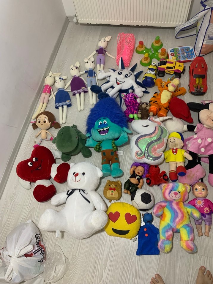 Renkli Peluş Oyuncak Seti lego oyuncak lisanslı barbieler - Görsel 2