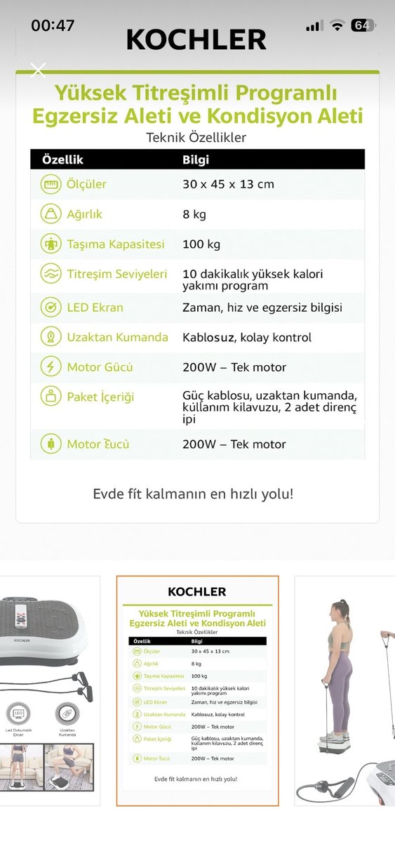 Titreşimli spor aleti - Görsel 3