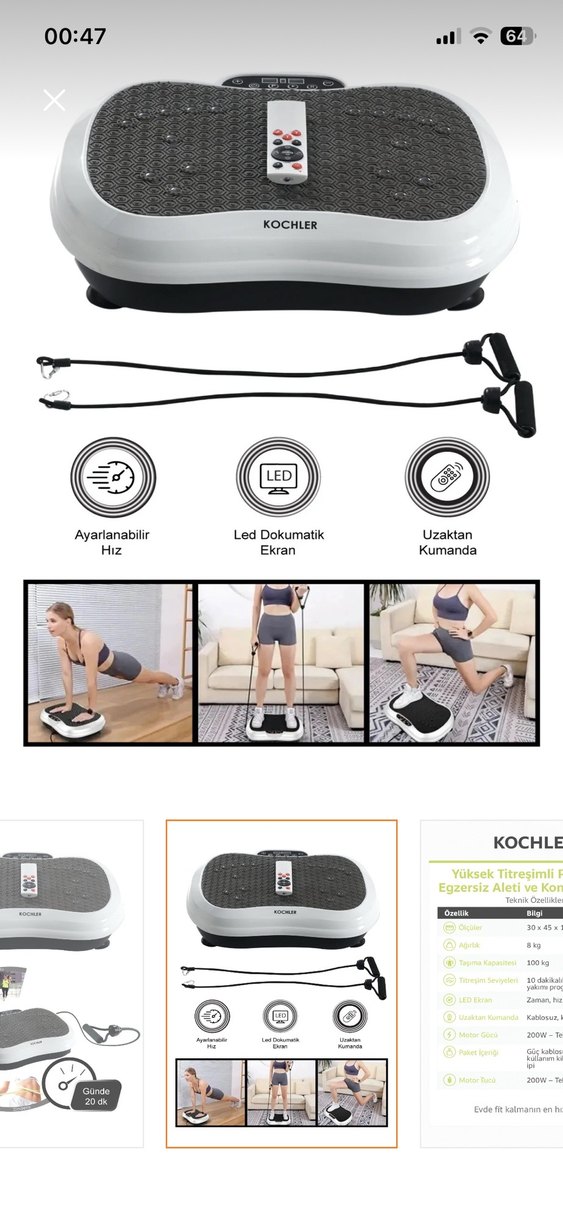 Titreşimli spor aleti - Görsel 2