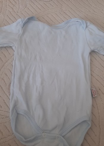 Uzun Kollu Beyaz Bebek Body