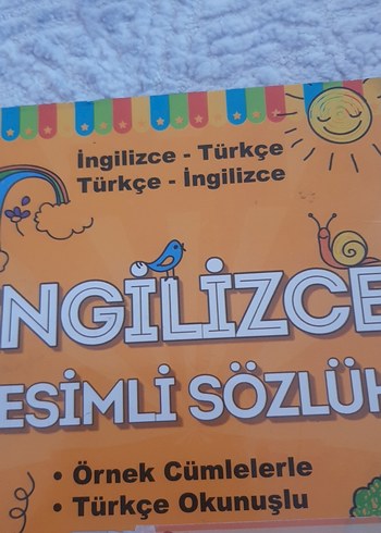İngilizce-Türkçe Resimli Sözlük Kitabı