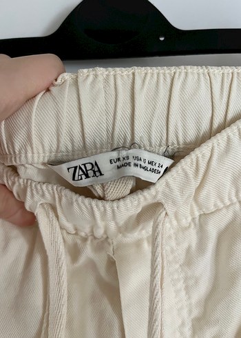 Zara Zara Krem Rengi Pantolon