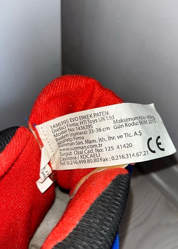 38 Beden Evo Knık Paten