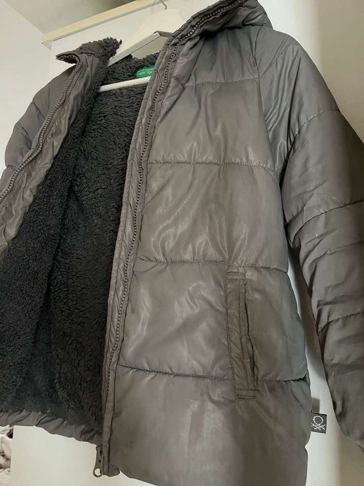 Benetton Kız Çocuk Mont - Görsel 5