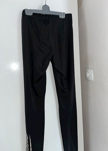 Adidas Kız Çocuk Siyah Spor Tayt - Görsel 4