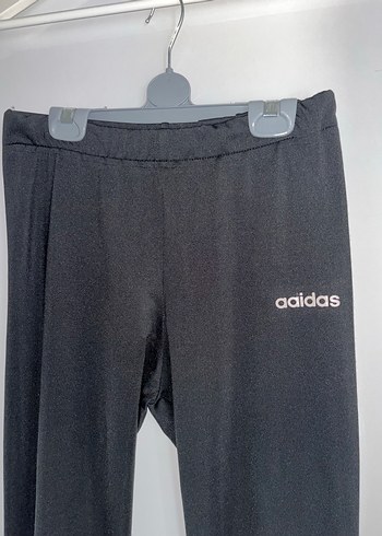 Adidas Kız Çocuk Siyah Spor Tayt - Görsel 2