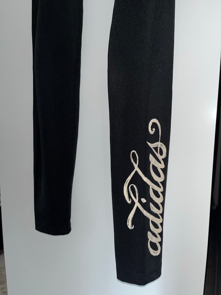 Adidas Kız Çocuk Siyah Spor Tayt - Görsel 3