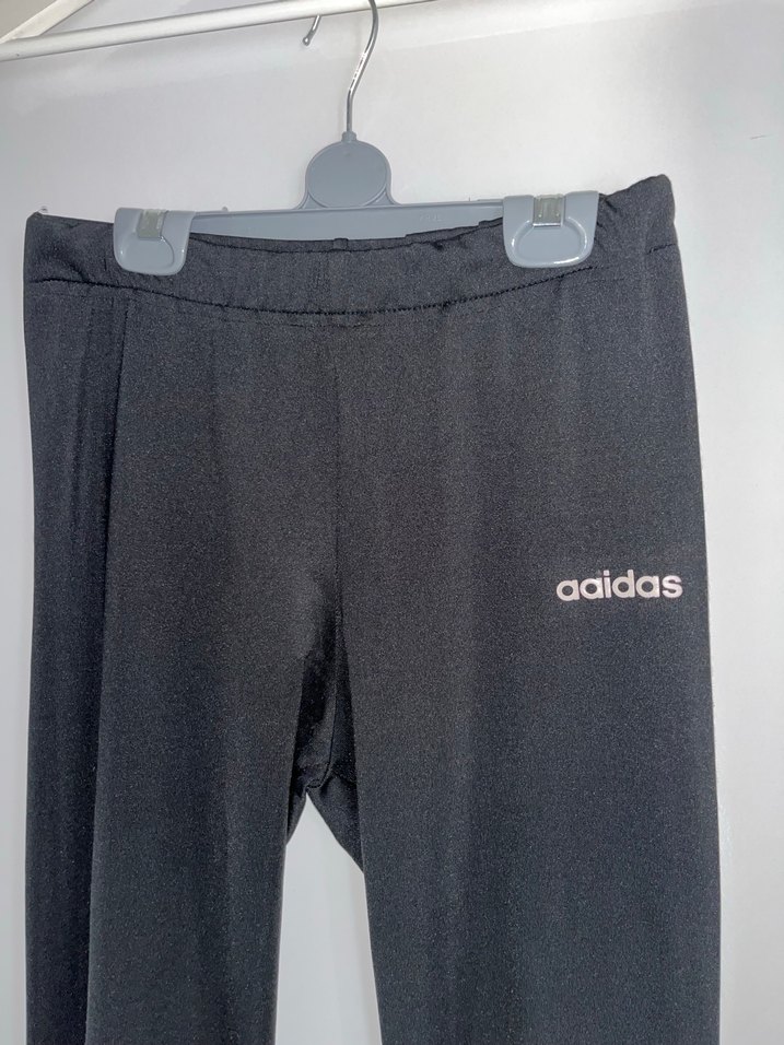 Adidas Kız Çocuk Siyah Spor Tayt - Görsel 2