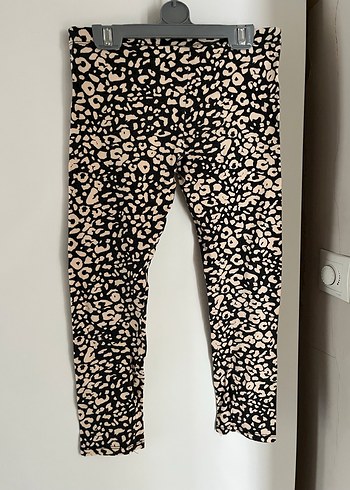 H&M Leopar Desenli Kız Çocuk Taytı - Görsel 3