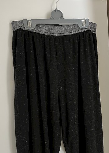 Kız Çocuk Siyah Şalvar Eşofman Altı - Görsel 2