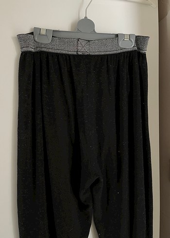 Kız Çocuk Siyah Şalvar Eşofman Altı - Görsel 4