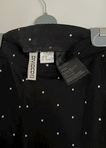 H&M Siyah Benekli Eşofman Altı - Görsel 6