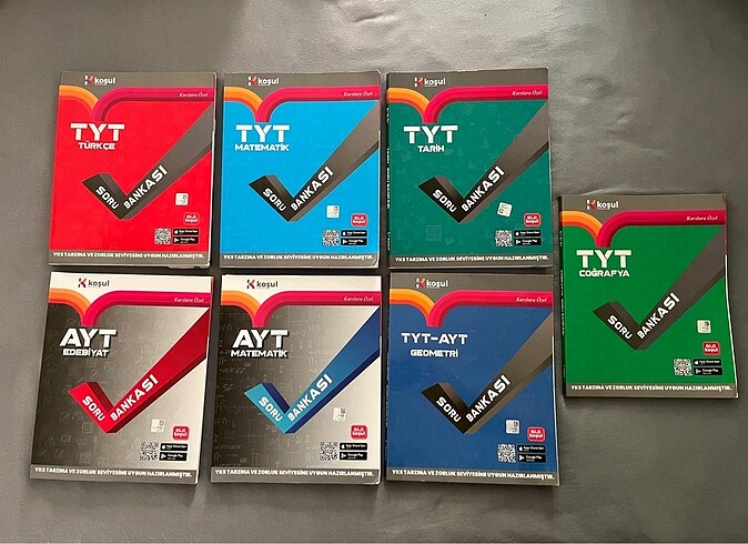 Koşul Yayınları Tyt ve Ayt Soru Bankası Seti
