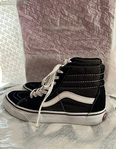 37 Beden siyah Renk Vans Sk8 - Hi