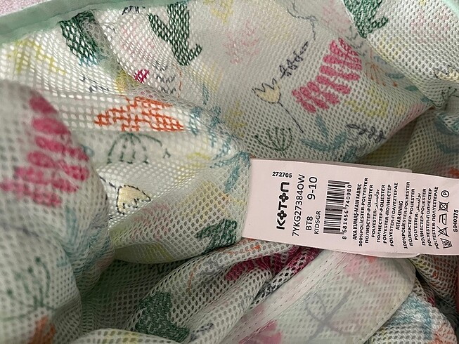 Koton Kız Çocuk Yağmurluk - Rüzgarlık - Görsel 6