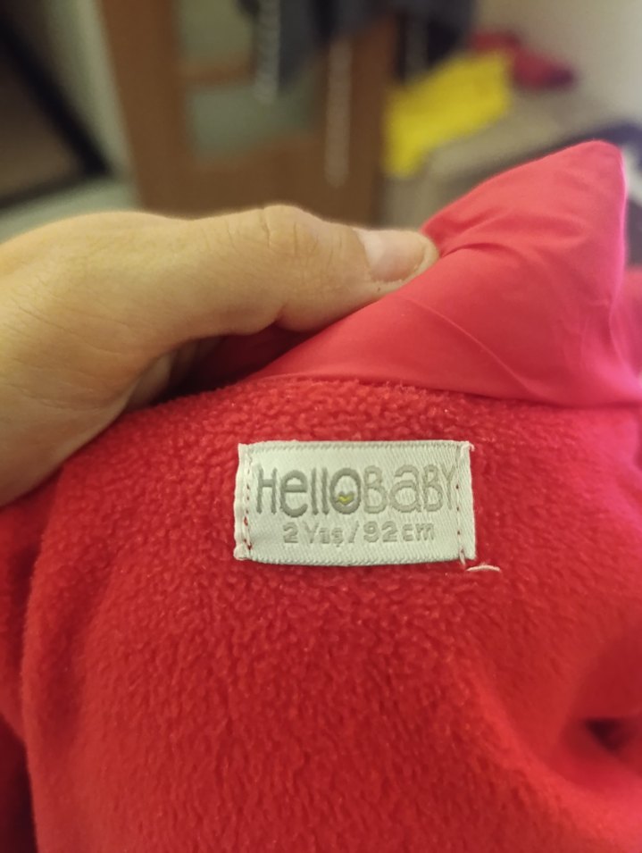 Kürklü Kapüşonlu Erkek Çocuk Kırmızı Mont - Görsel 3