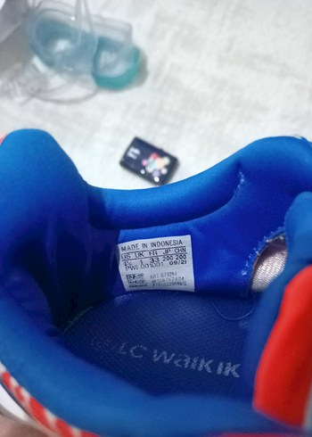 33 Beden kırmızı Renk Renkli Örümcek Adam Baskılı Erkek Çocuk Spor Ayakkabı