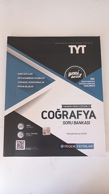 Tyt coğrafya soru bankası pegem yayınları 