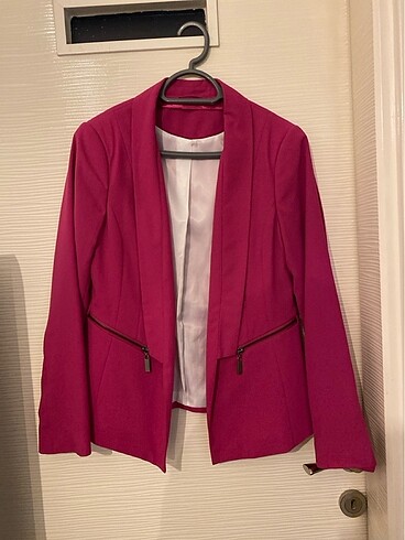 Pembe digmesiz tarz Blazer 40 beden