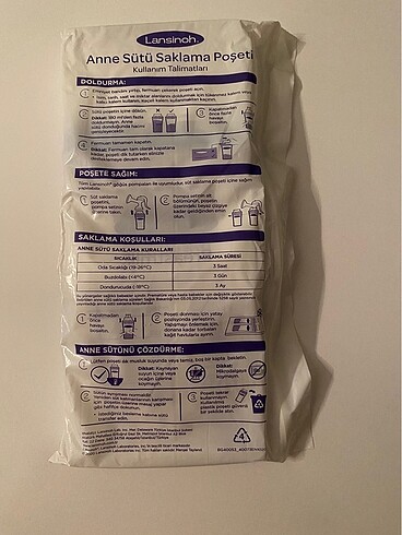 Süt saklama poşeti - Görsel 2