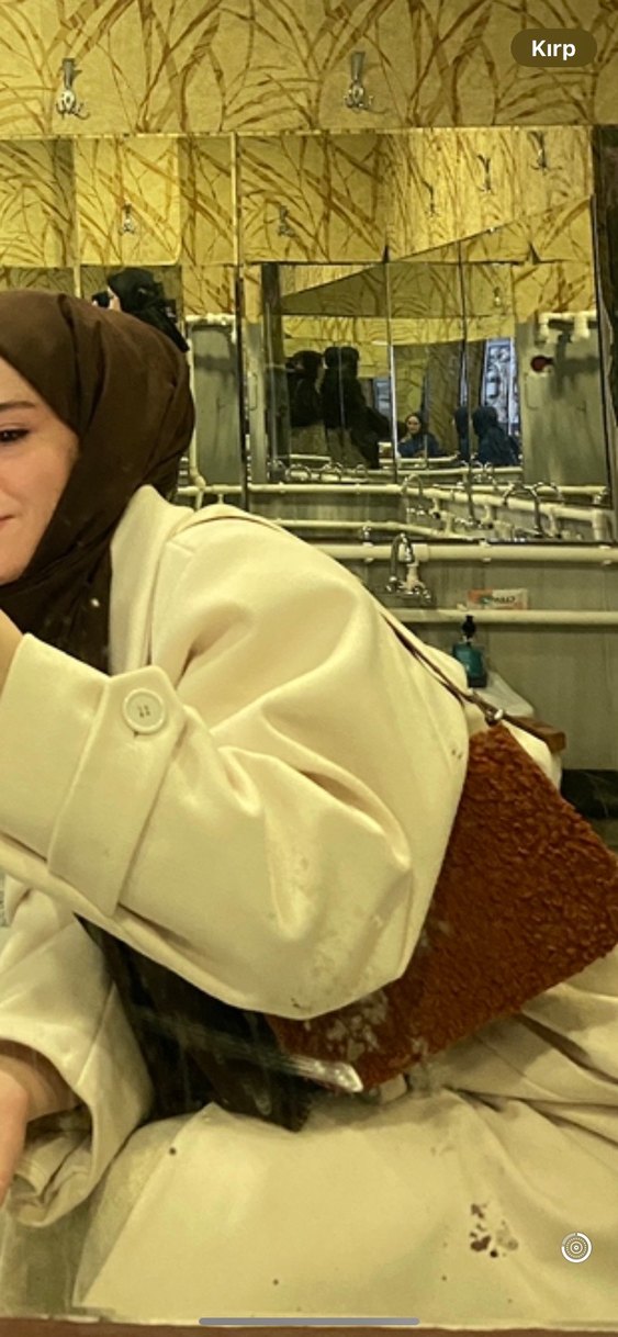 Bej Kuşaklı Uzun Kabanı - Görsel 3