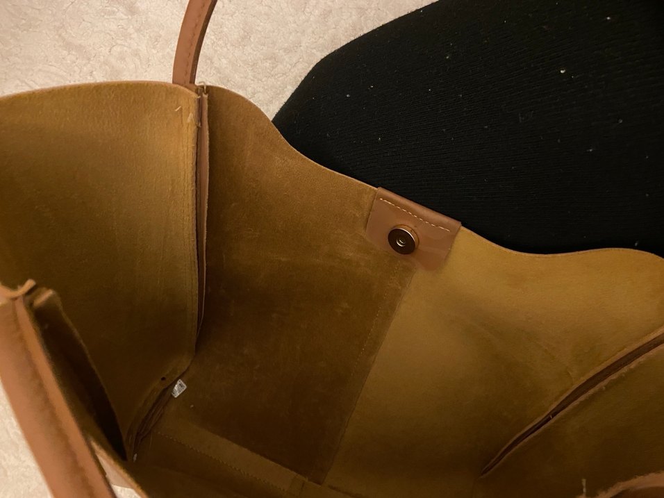 Kadın Kahverengi Deri Omuz Çantası - Görsel 4