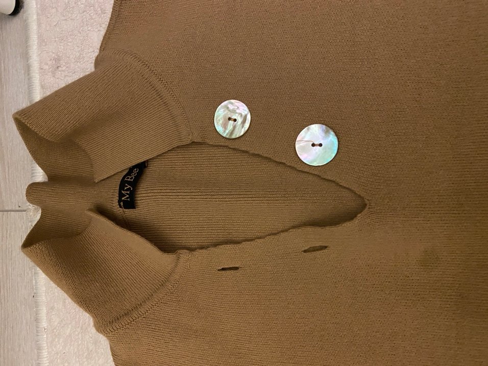 Taba rengi triko takım - Görsel 3