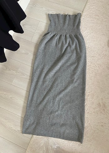 Mango Uzun Triko Etek - Görsel 2