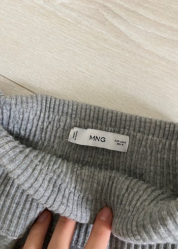 Mango Uzun Triko Etek - Görsel 4