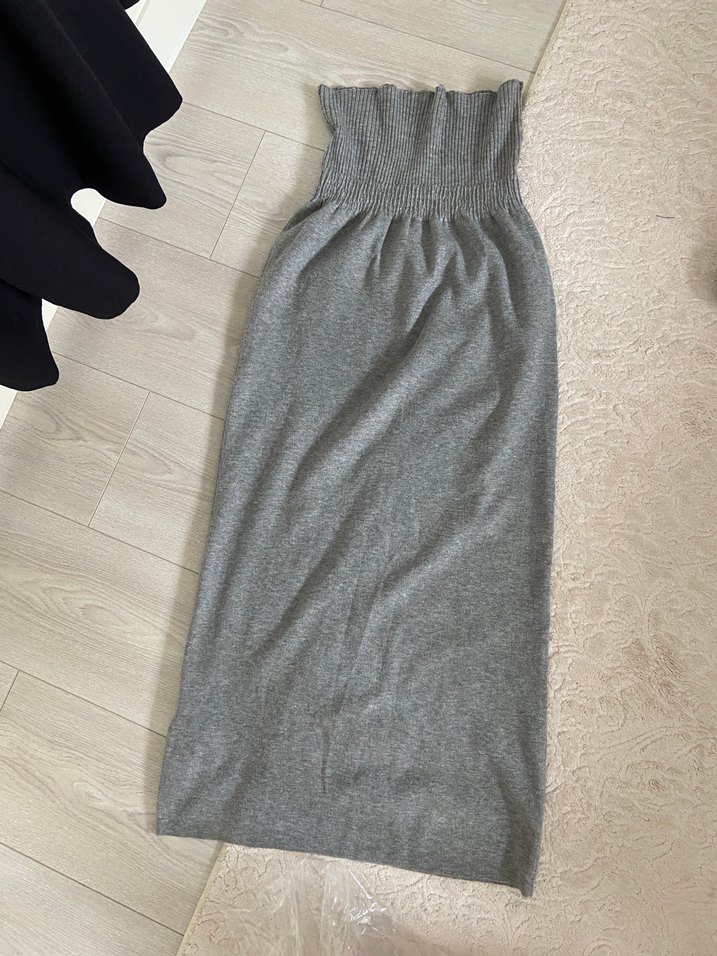 Mango Uzun Triko Etek - Görsel 2