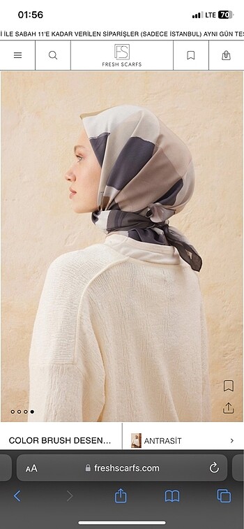 Fresh Scarf Eşarp