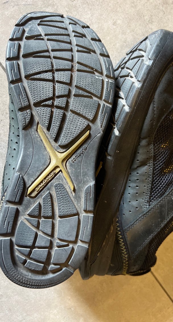 Siyah Erkek Spor Outdoor Ayakkabı SALOMON Marka 41 No. - Görsel 5