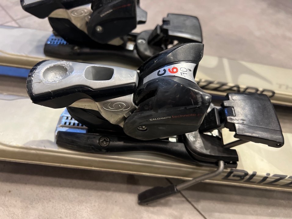 Kayak Takımı BLIZZARD Marka SALOMON Bağlamalı Kayak.170cm. - Görsel 5