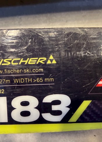 FISCHER Marka Yarış kayağı. 183 cm. - Görsel 7