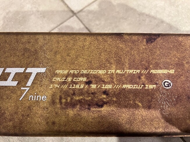 KAYAK DYNAMIK Marka 174 cm. Sıfır Ürün - Görsel 8