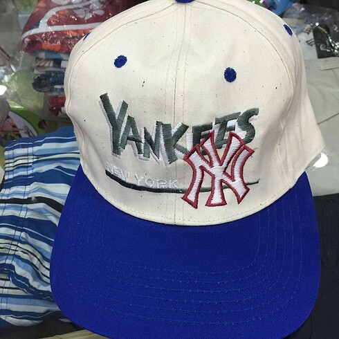 Şapka NEW YORK YANKEES Keten Sıfır Ürün.