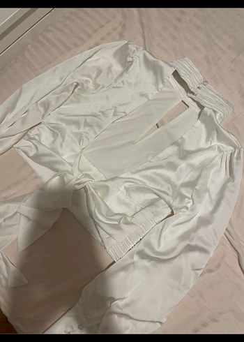 saten bluz - Görsel 3