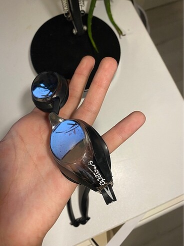  Beden siyah Renk Aynalı speedo yüzücü gözlüğü
