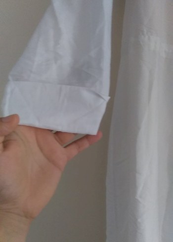 42 Beden Uzun Kollu Bohem Pamuklu Kadın Elbise