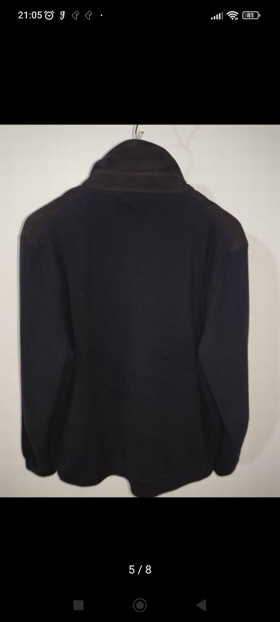 Siyah Süet Erkek Ceket Düğmeli - Görsel 5