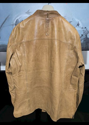 Que erkek deri mont - Görsel 3