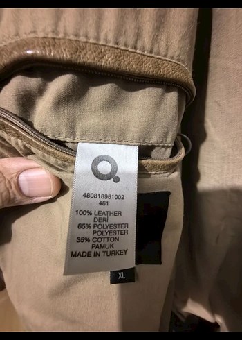 Que erkek deri mont - Görsel 6