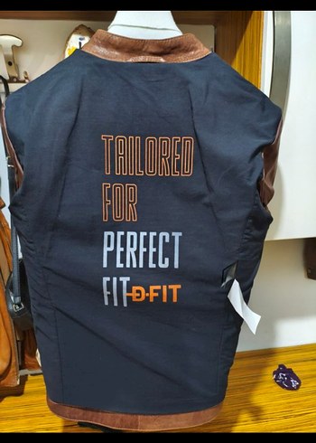 Derimod Erkek Kahverengi Deri Biker Ceket - Görsel 6